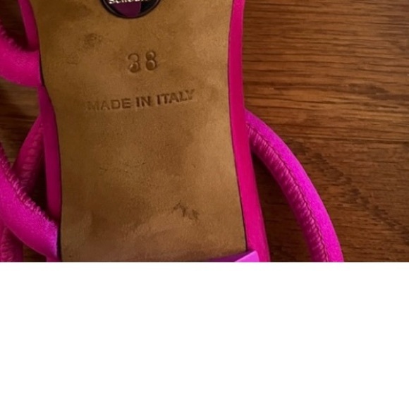 ‼️WOW‼️Proenza Schouler Square Strappy 90mm Sandals in Fuchsia - 8US/38EU 💕💕 - Picture 14 of 16